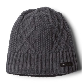 Columbia Cabled Cutie II, Gorros Grises Para Mujer | 693451-LQE